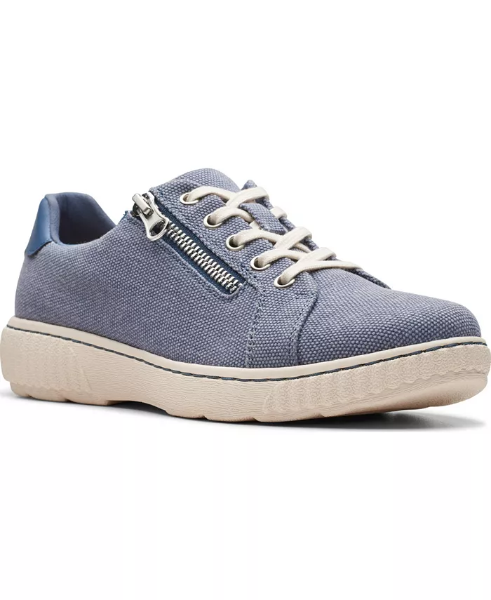 Женские кроссовки Caroline Echo Slip On Clarks, синий