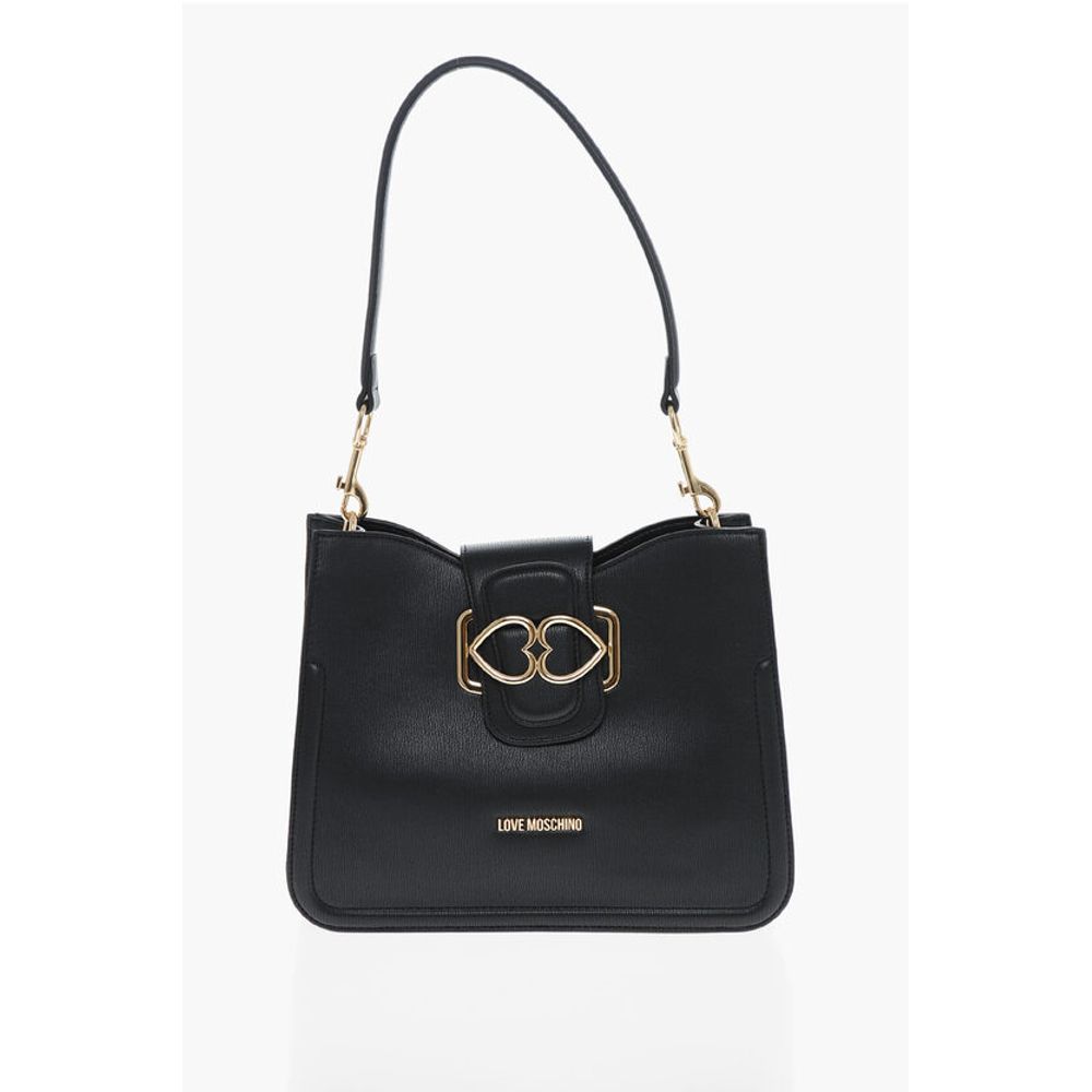 

Черная полиэтиленовая сумка через плечо Moschino, Black
