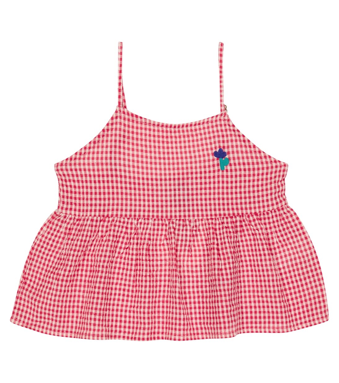 

Топ Vichy из хлопка и льна Bobo Choses, разноцветный