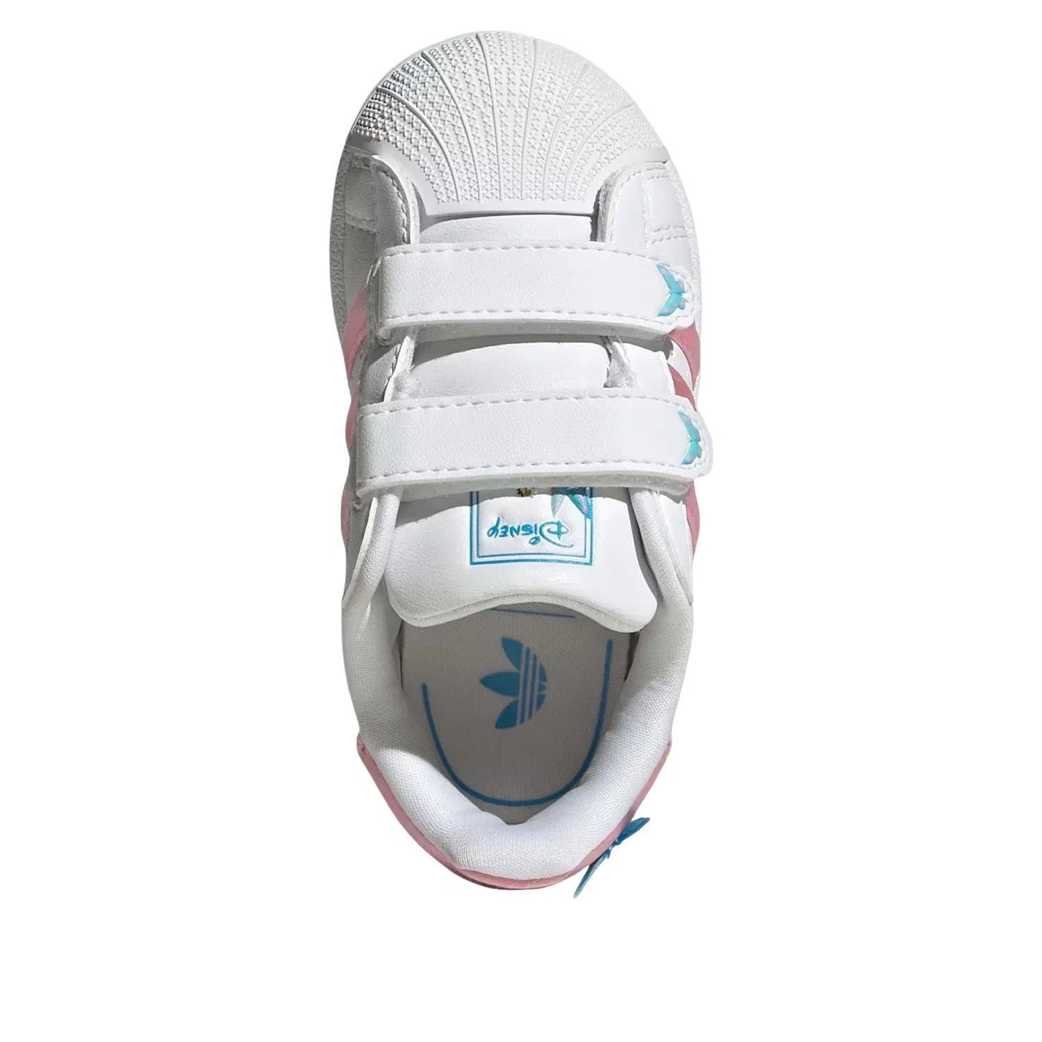 Кроссовки Adidas Disney Superstar II 'White Pink' IH1743, белый — фото 3