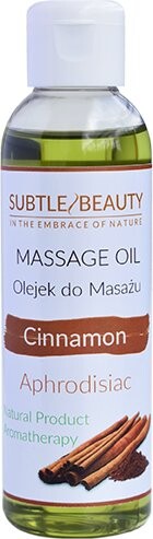 

Натуральное антицеллюлитное массажное масло Корица Афродизиак Subtle Beauty