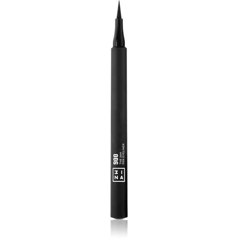 

3INA The 24H Pen Eyeliner стойкая подводка для глаз, оттенок 900 Черный 1,2 мл Inna marka