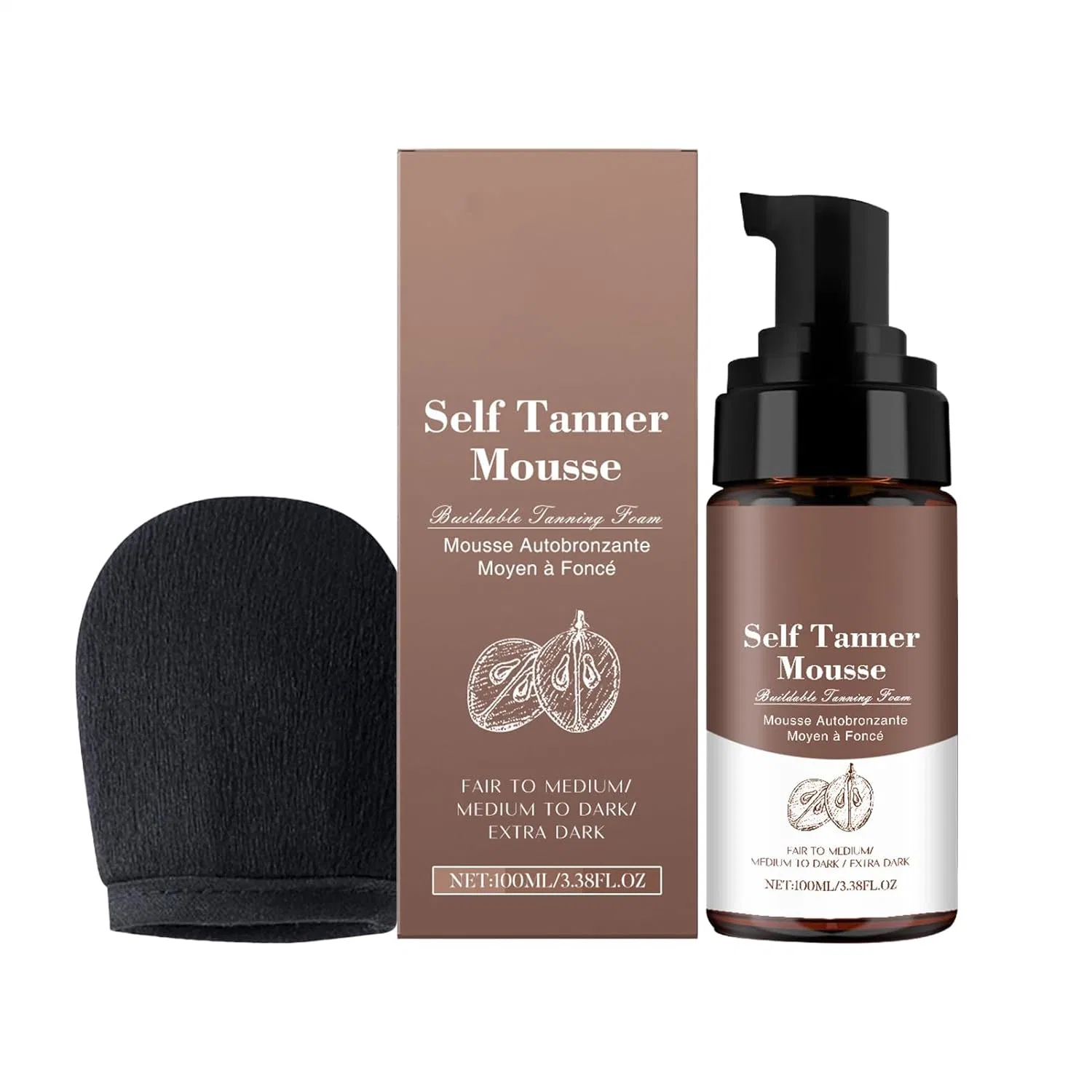 Набор мусса для автозагара SE-LF Tan Mousse Kit (100 мл) Filvczt — фото 2