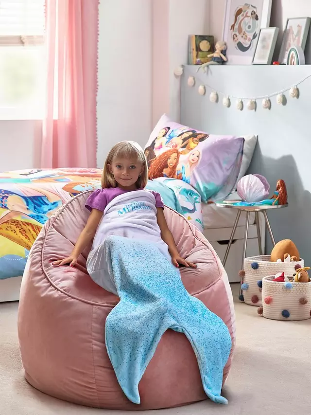 

Одеяло Disney Little Mermaid Tail Fleece