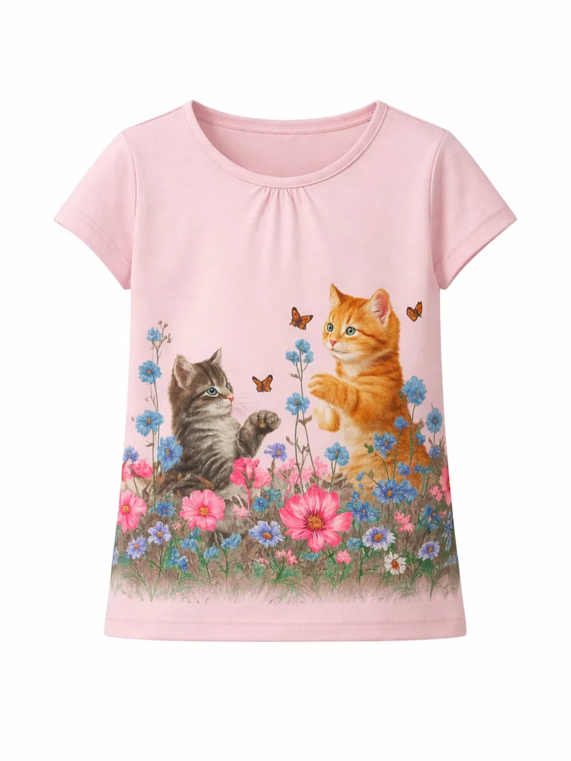 Футболка 'Leafletic Girls T-shirt' Leafletic, Pink