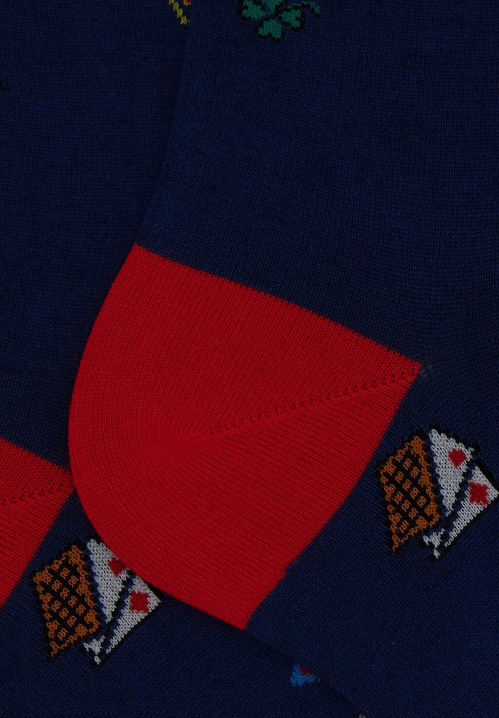 

Носки WITH CARD AND DICE MOTIF Gallo, синий