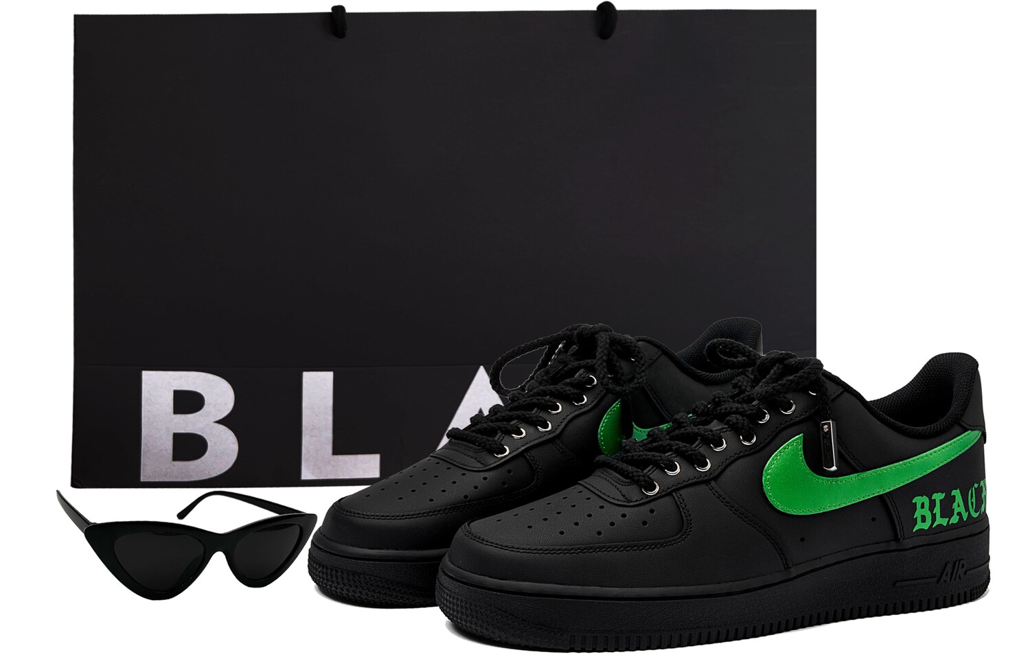 

Обувь для скейтбординга Nike Air Force 1 унисекс, Black