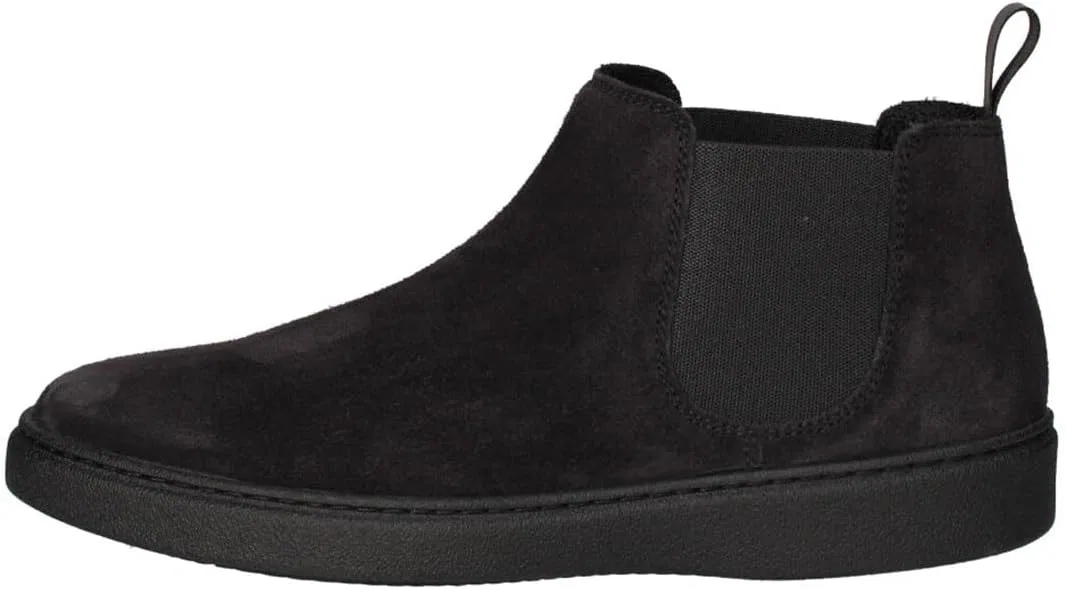 Ботинки Frau Beatles Uomo in Camoscio 19C6 Waxy BLU, Blue