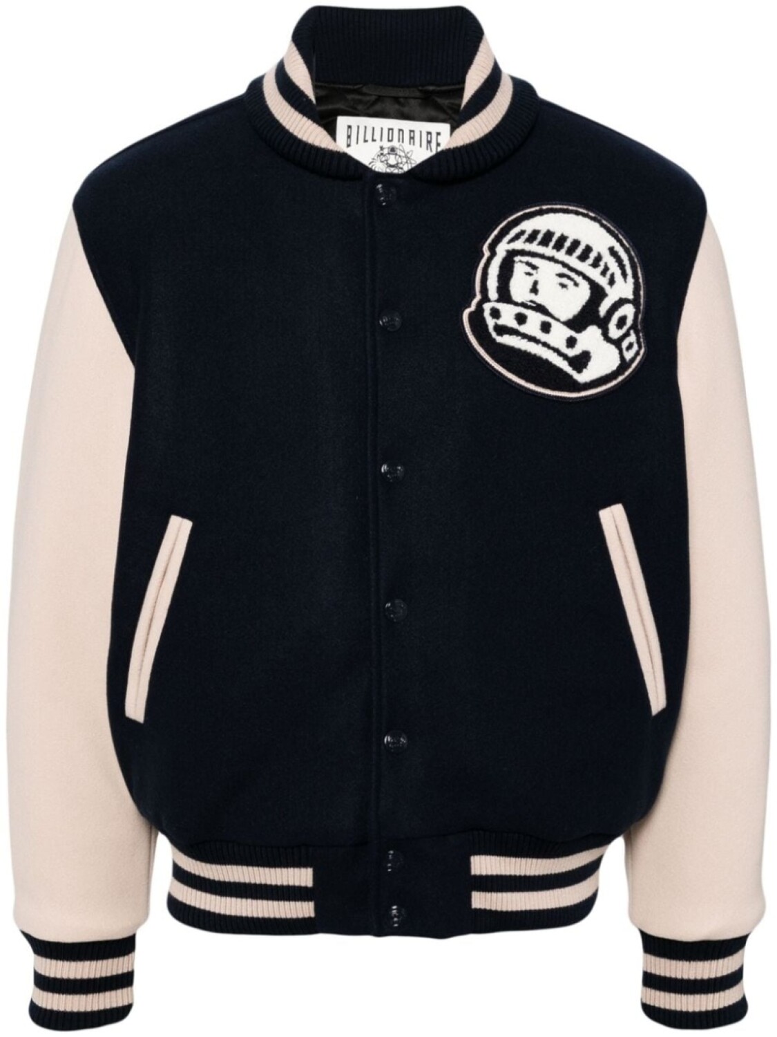 

Billionaire Boys Club бомбер с нашивкой-логотипом, синий