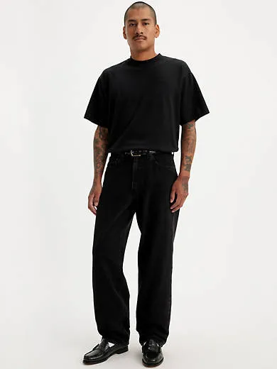

568 свободные прямые мужские джинсы Levi's, черный