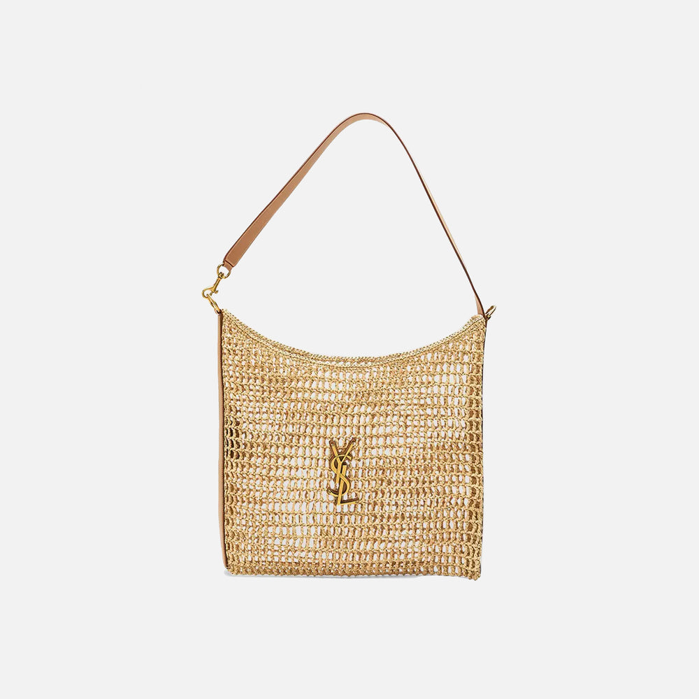 

Сумка Saint Laurent YSL Cesto Fludio Raffia Tote, цвет Natural