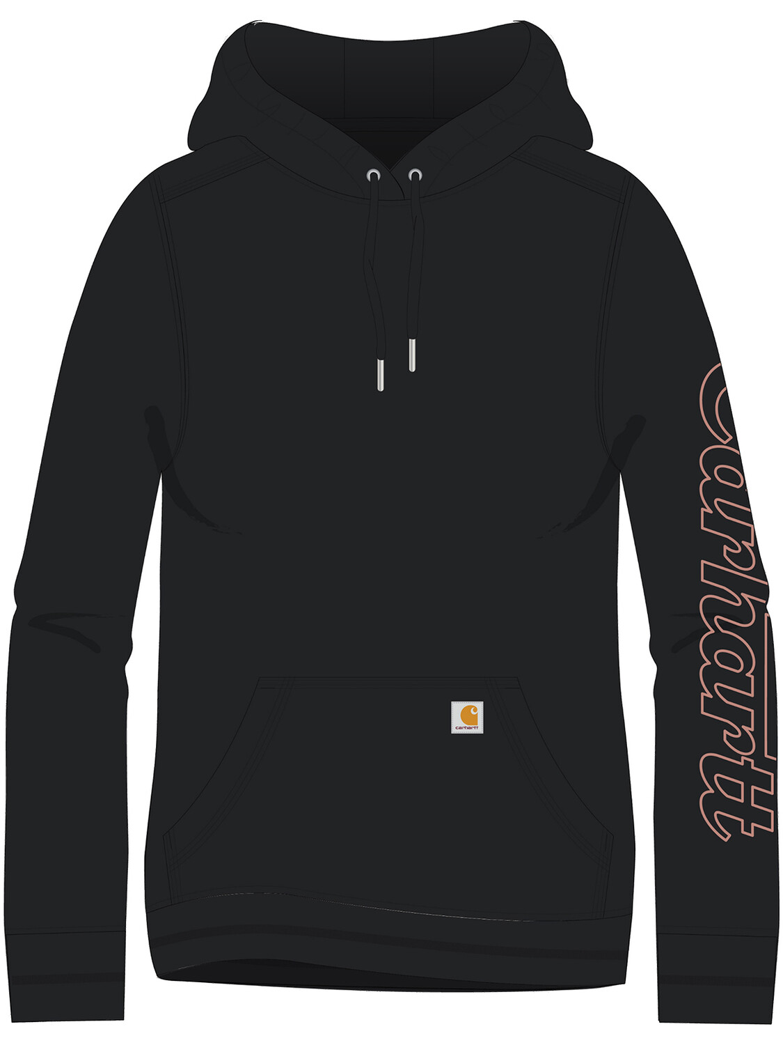 

Толстовка CARHARTT Kapuzen, черный