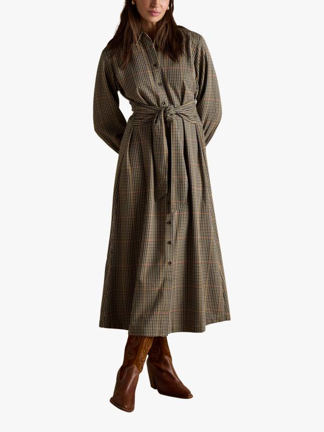 

Платье миди Rampling Check Joules, Multi