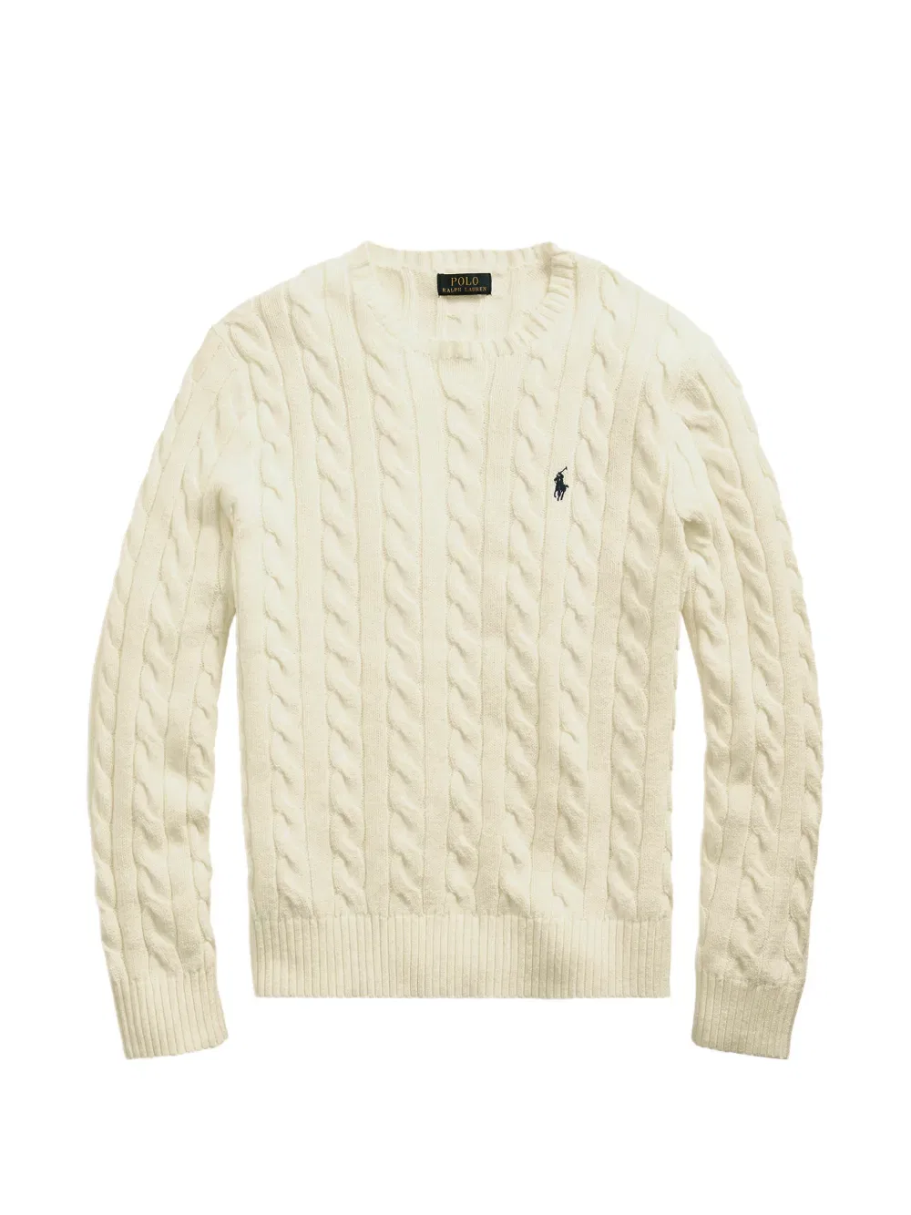 Свитер с круглым вырезом Polo Ralph Lauren, нейтральный