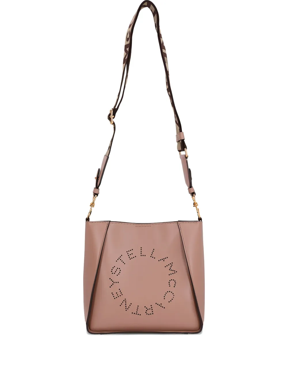 

Мини-сумка через плечо с логотипом STELLA MCCARTNEY, розовый