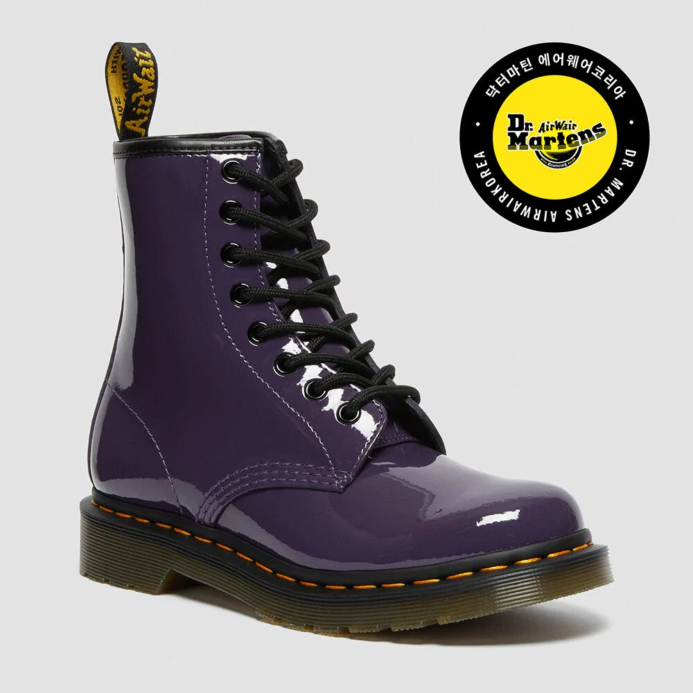 Мужские ботинки Dr. Martens 1460 W, фиолетовые
