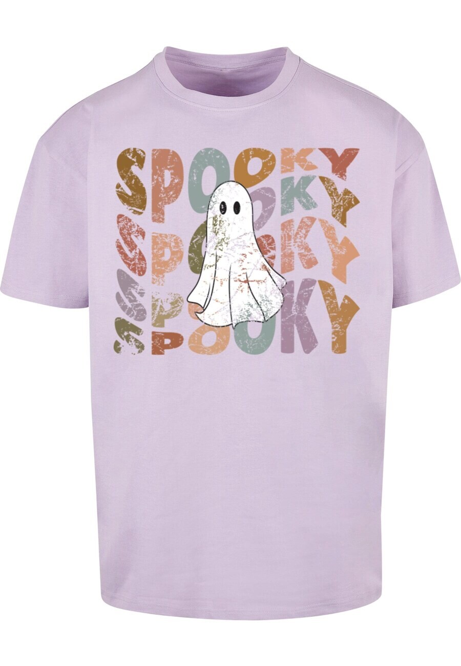 

Классическая футболка Merchcode Shirt Halloween - Spooky Ghost, сиреневый