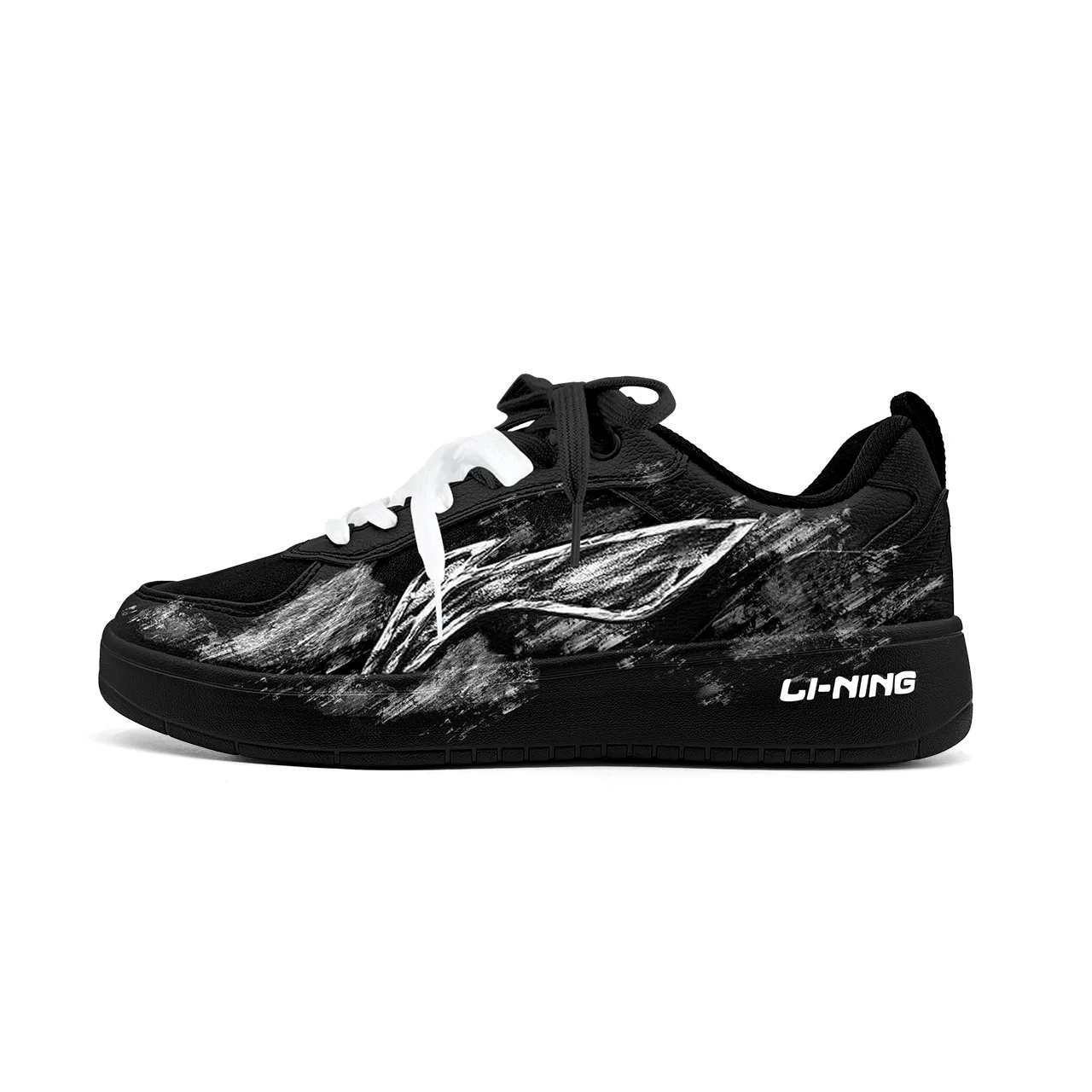 Кроссовки скейтбордические Li-Ning Black White