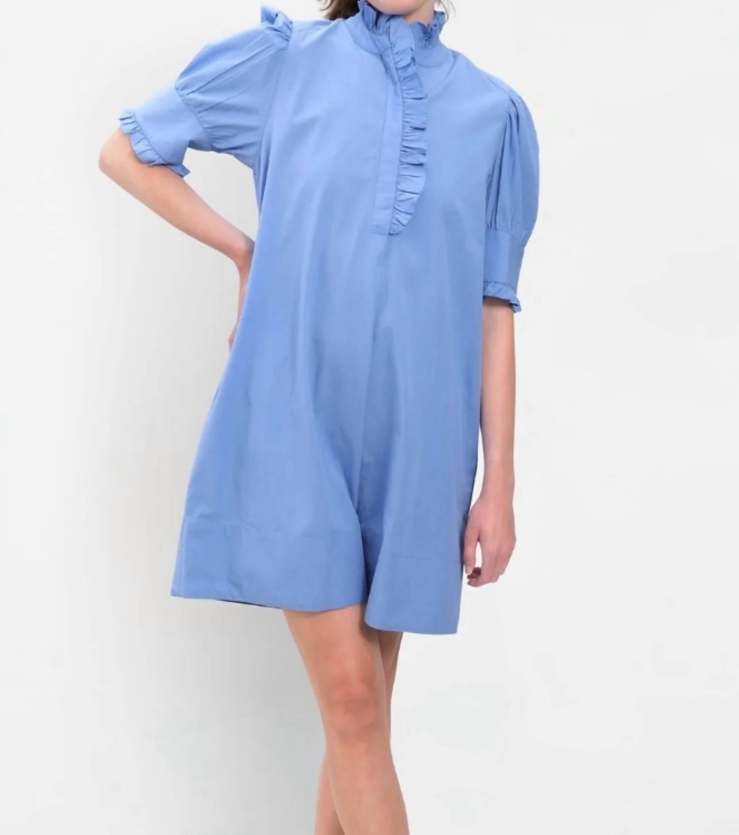 

Мини-платье Westport в васильковом цвете Navybleu, синий