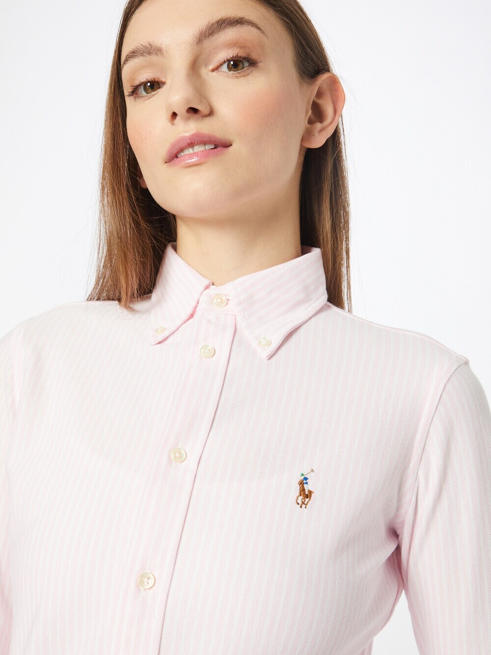 Блузка Polo Ralph Lauren, розовый — фото 3