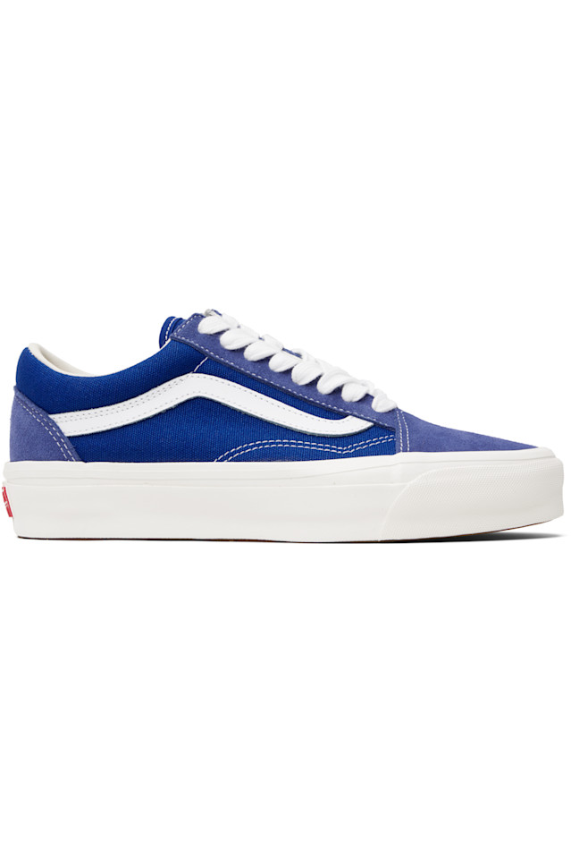 

Премиальные кеды old skool из замши Vans, синий