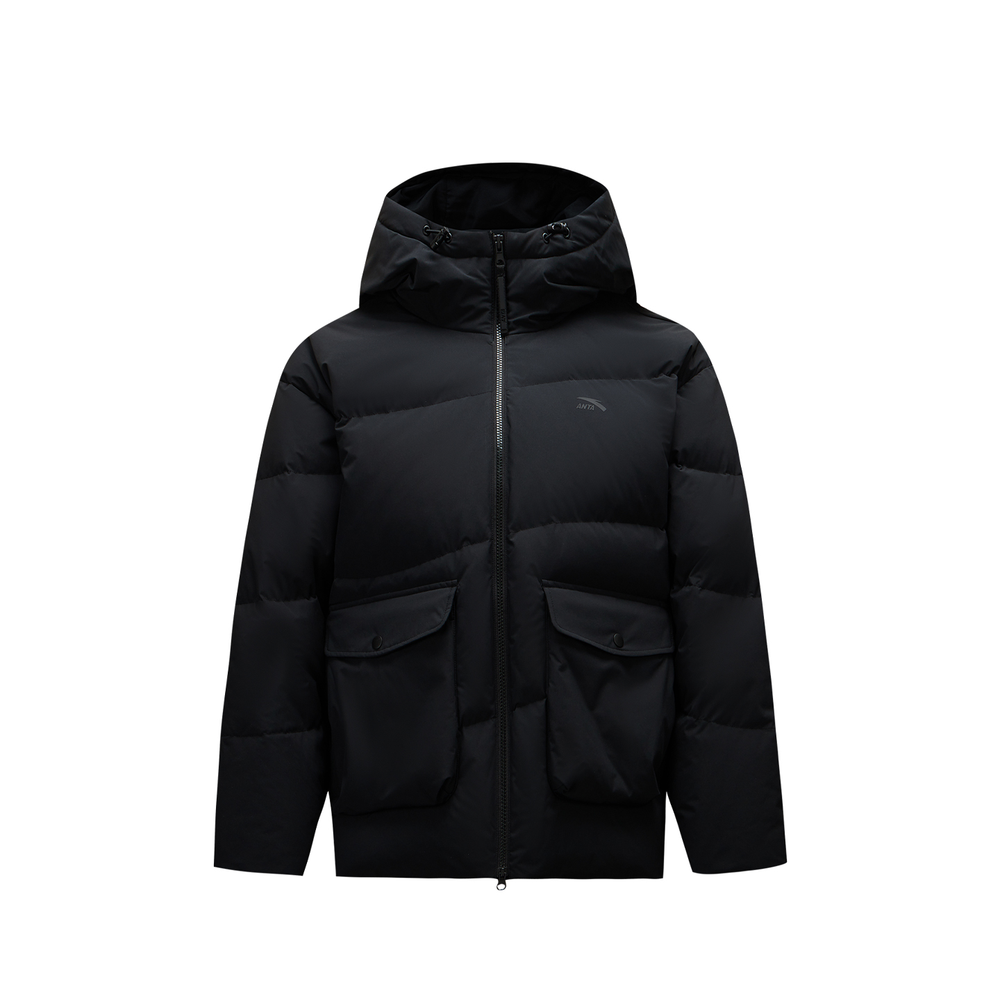 

Anta Женская базовая пуховая куртка черного цвета