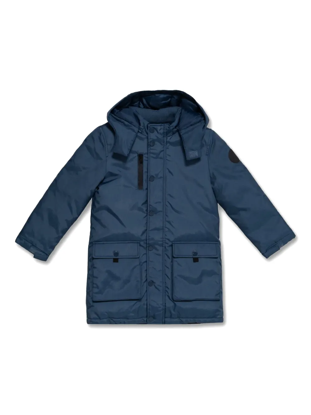

Парка с логотипом guess kids, синий