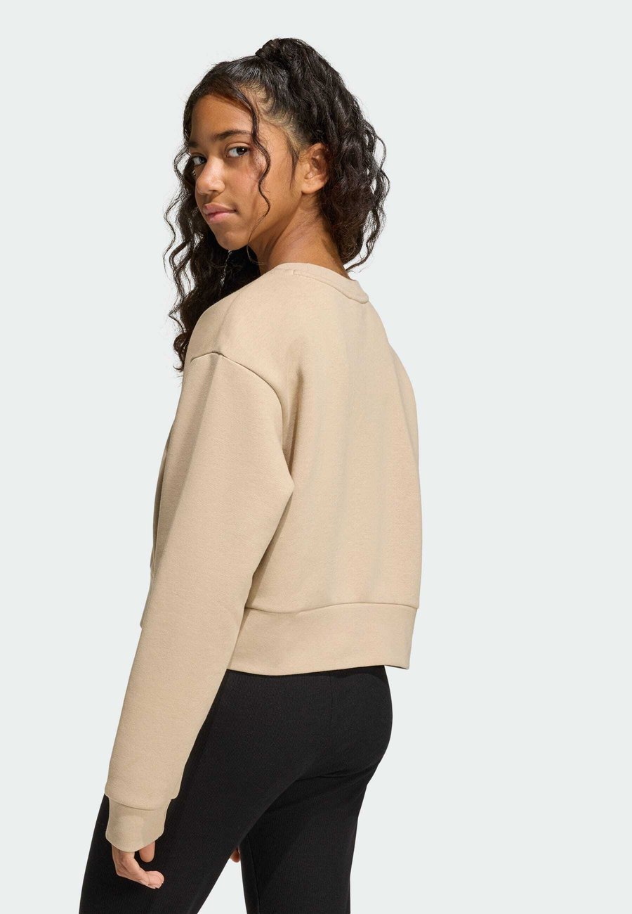 Толстовка Adidas Originals BOXY CREW, Stone Khaki/Khaki — фото 2