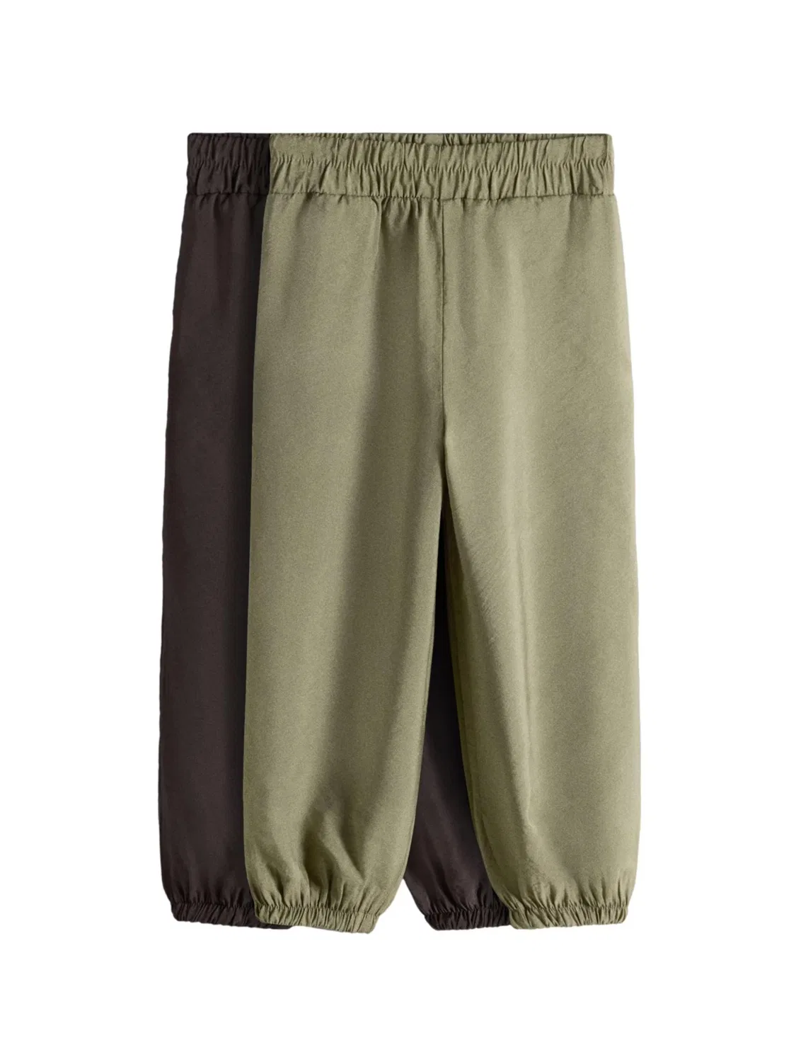 Широкие штаны The Set, Chocolate/Khaki