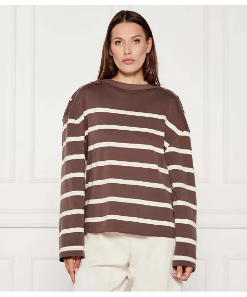 

Толстовка Regular fit Tommy Hilfiger, коричневый