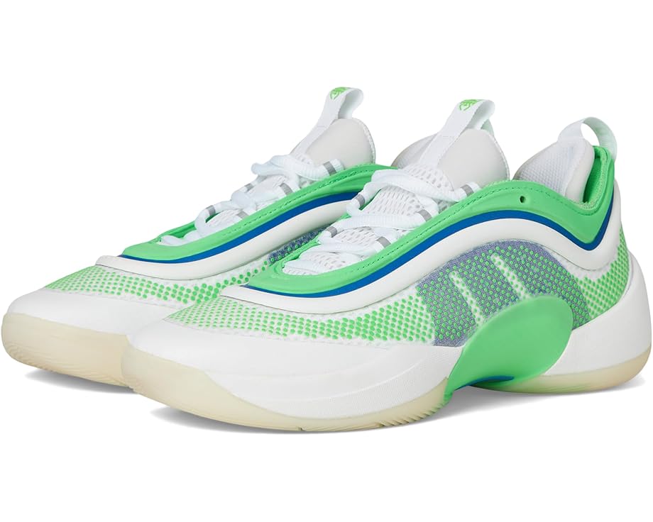 

Кроссовки adidas D.O.N. Issue 6 Basketball Shoes, цвет White/Screaming Green/Lucid Blue