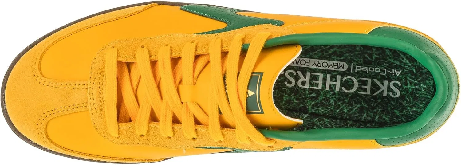 Мужские кроссовки Skechers, спортивная обувь, Yellow — фото 3