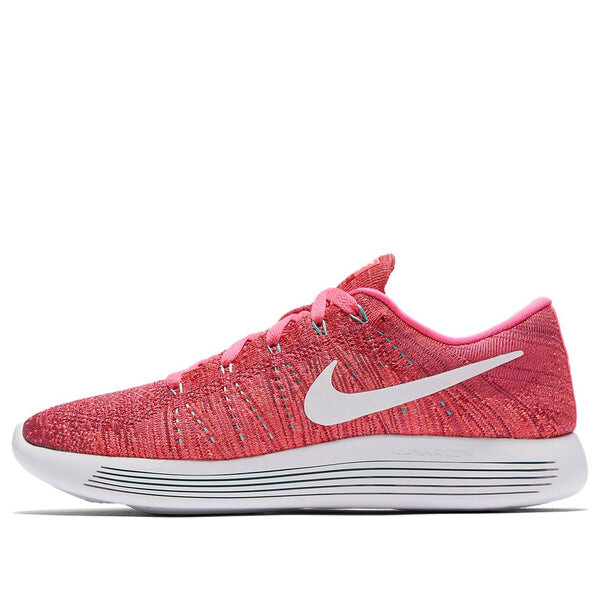 Кроссовки lunarepic low flyknit розовые Nike, розовый