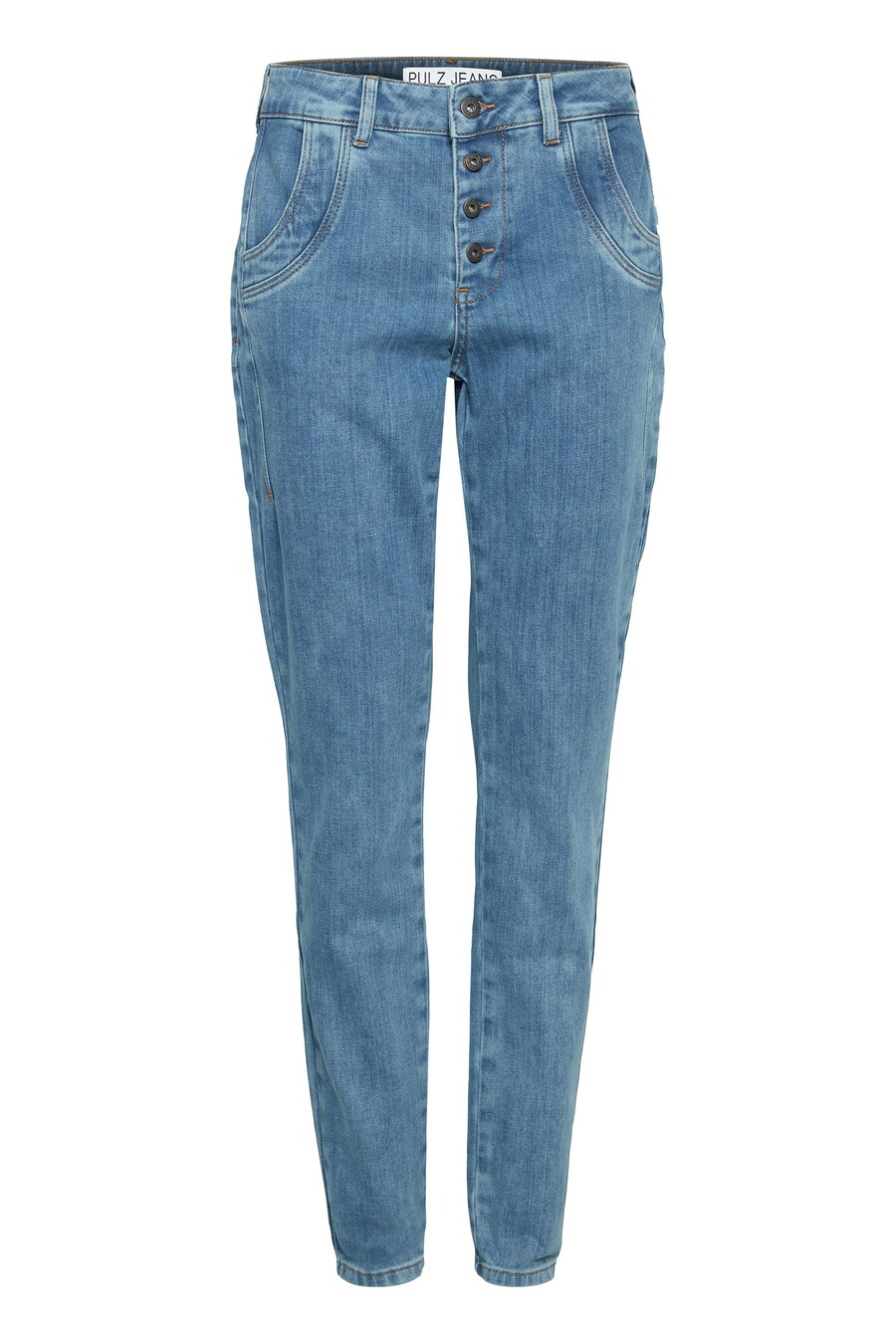 

Облегающие джинсы PULZ Jeans Melina, небесно-синий