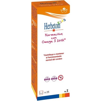 

Kids Normactive 250 мл с омега-3 и витаминами A, E, D для активных детей - Herbetom Bioserum
