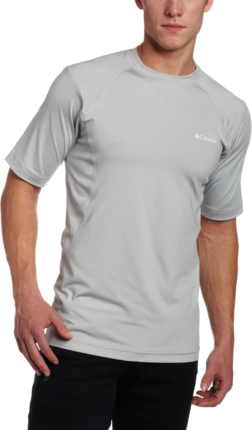 

Columbia Sportswear мужская футболка с коротким рукавом Sun Guard, Cool Grey, Серый, Columbia Sportswear мужская футболка с коротким рукавом Sun Guard, Cool Grey