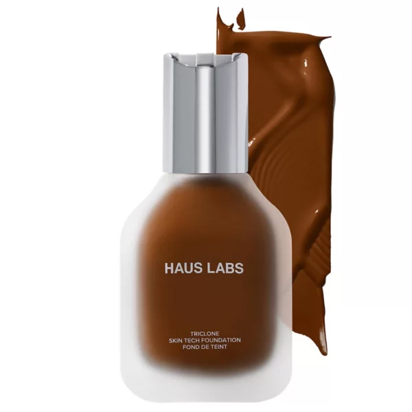 

Triclone skin tech тональная основа средней степени покрытия с ферментированной арникой Haus Labs By Lady Gaga, цвет 520 deep cool