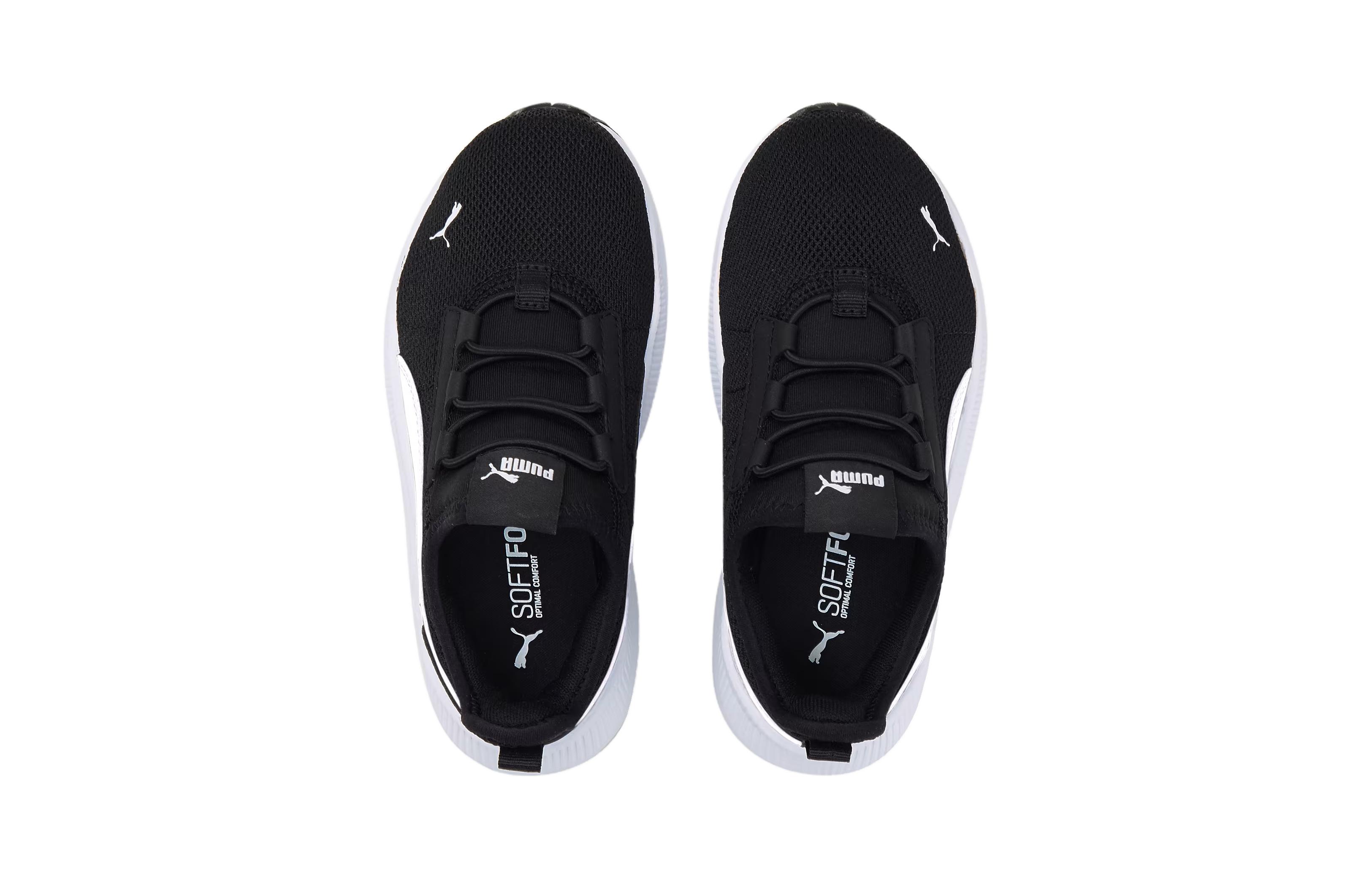 Puma Pacer Easy Infant 'Black White', черно-белый — фото 3