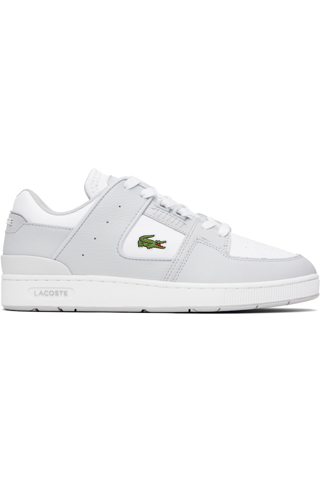 

Кожаные кроссовки Court cage Lacoste, мультиколор