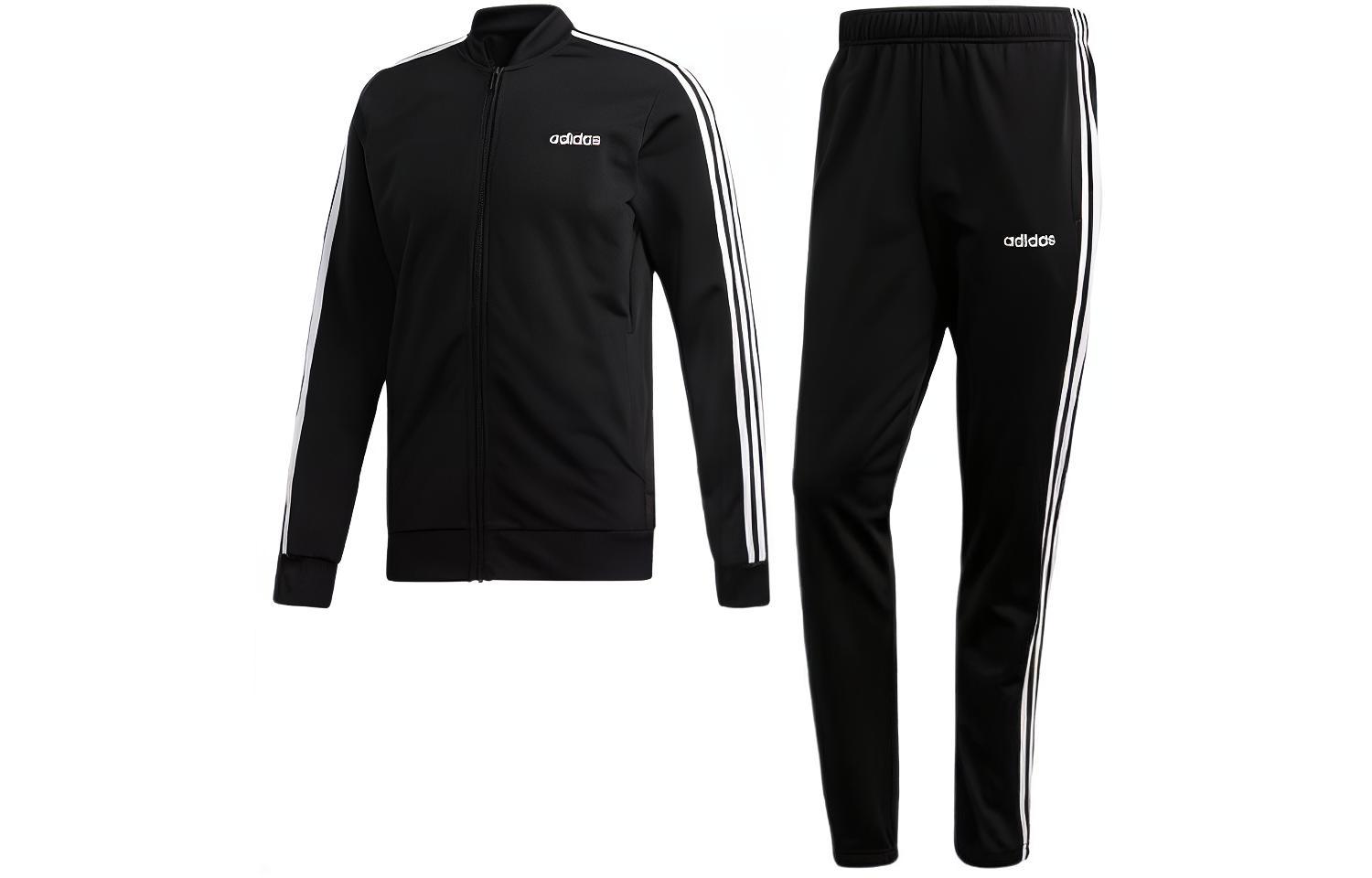 Повседневная спортивная одежда Японская версия Мужская черная Adidas — фото 2