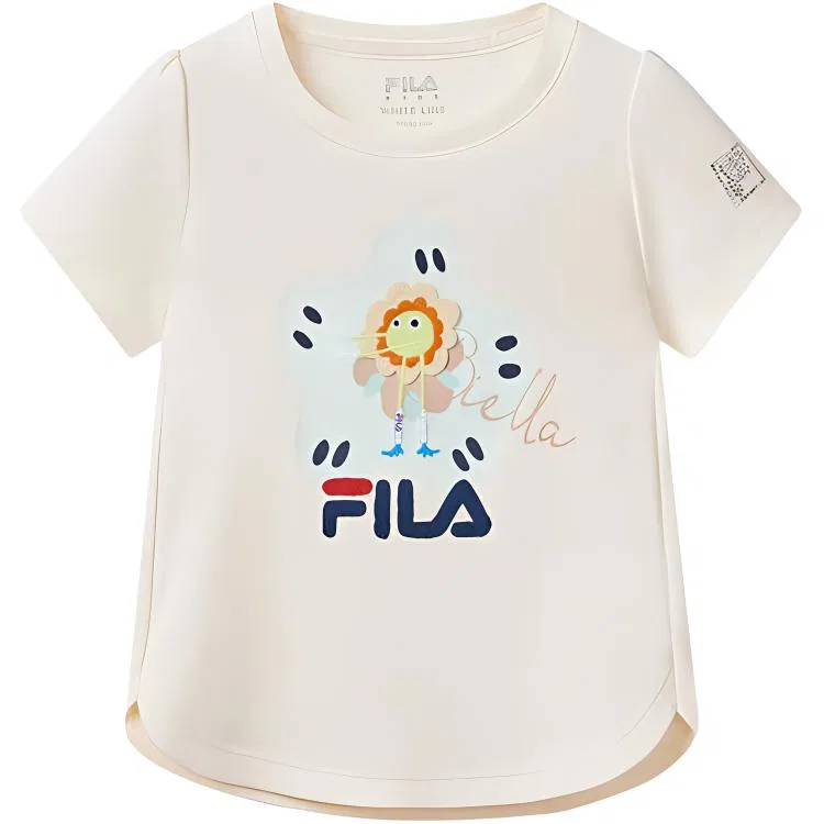 Футболка Maltose White, детская, 3-7 лет FILA KIDS