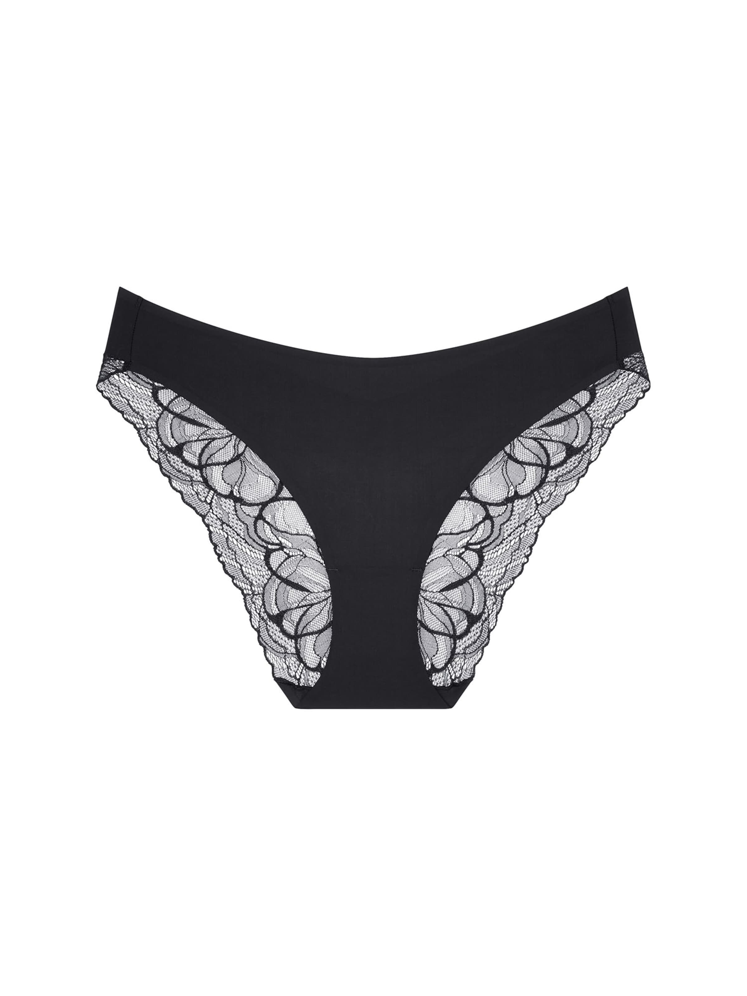

TRIUMPH Трусики 'Red Label Body Make-Up Illusion Lace' в цвете Black