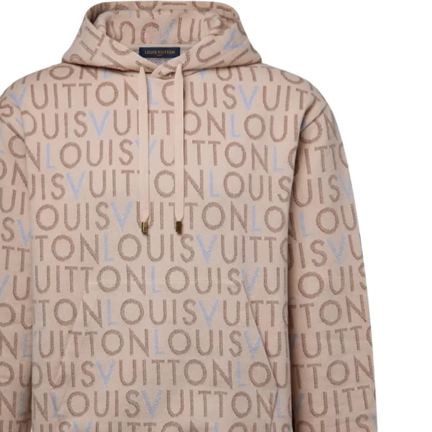 Толстовка SS26 мужская LOUIS VUITTON, светло-бежевый — фото 3