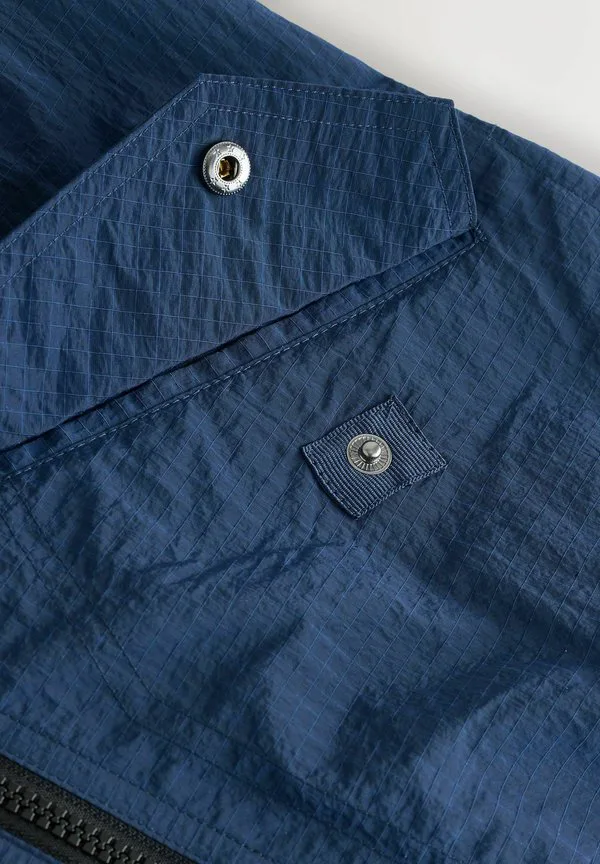 Обычная посадка утилитарный анорак короткое пальто Next, Navy Blue — фото 3