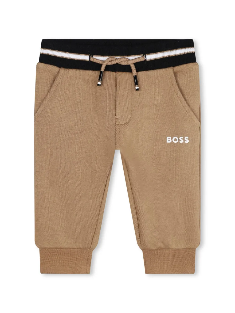 

Брюки с логотипом BOSS Kidswear, нейтральный