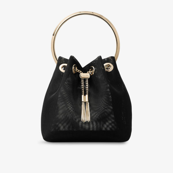 

Сумка Bon Bon с сеткой и верхней ручкой Jimmy Choo, мультиколор