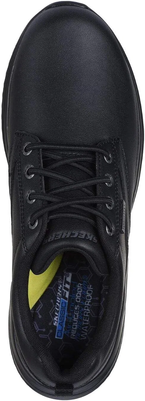 Мужские кроссовки Skechers USA Herren Delson 3.0 Glavine Skechers USA Men's, Black (Black Leather) — фото 4