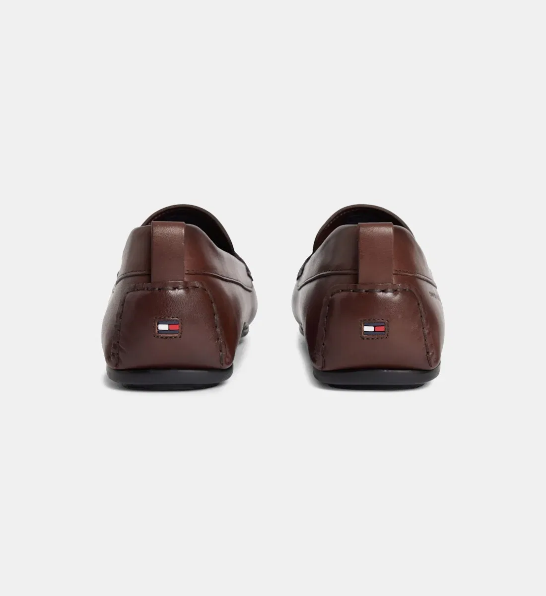 Кожаные мокасины-драйверы «Пенни» Tommy Hilfiger, черный — фото 3