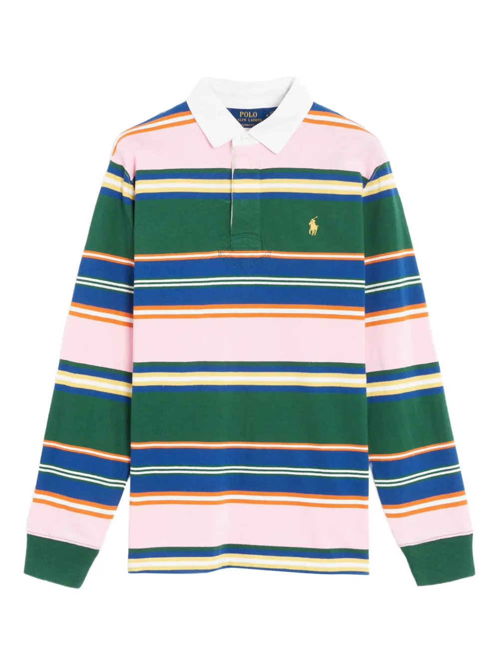

Полосатое регбийное поло POLO RALPH LAUREN, зеленый