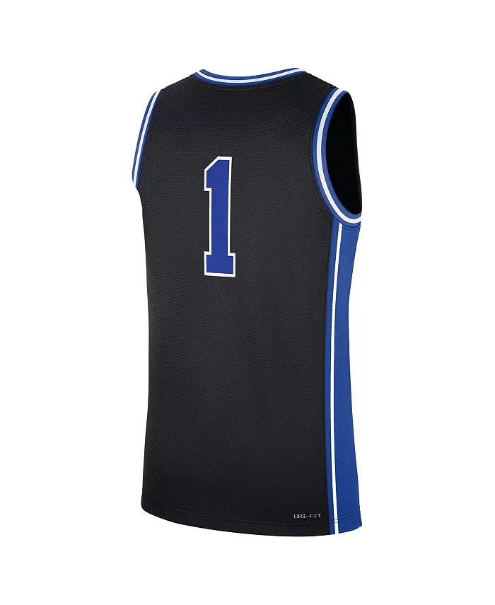 Мужская реплика альтернативной футболки Duke Blue Devils, цвет: черный, модель: 1 Nike — фото 3